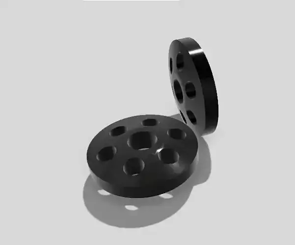 YD2 Yokomo Shock Piston Head Bigbore 6 hole 3D print model