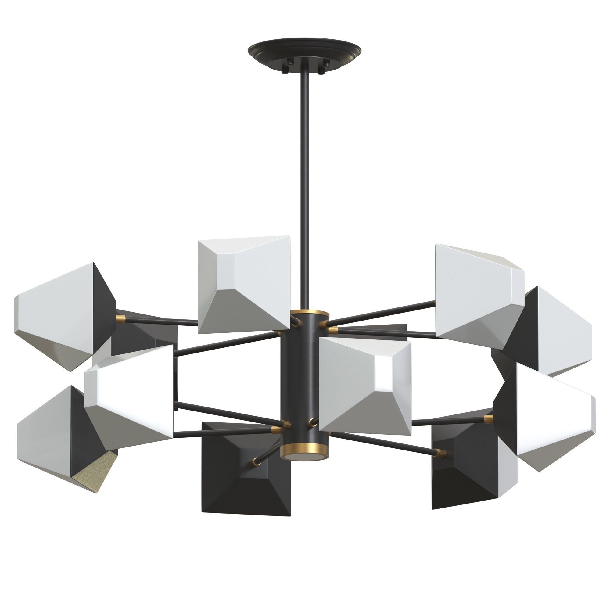Ceiling chandelier Lumen Lux 3D model_4
