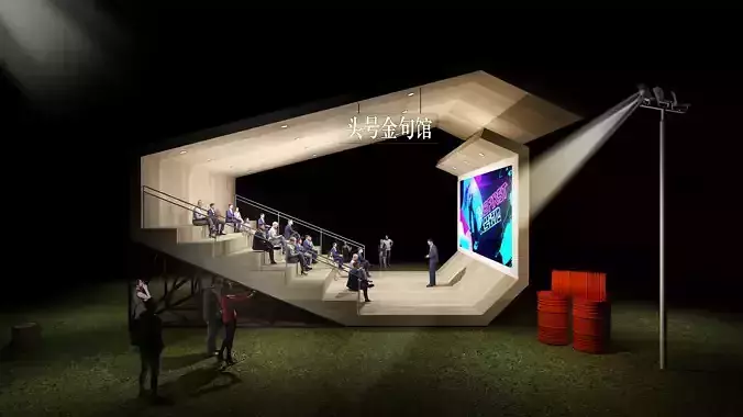 benz workshop outdoor