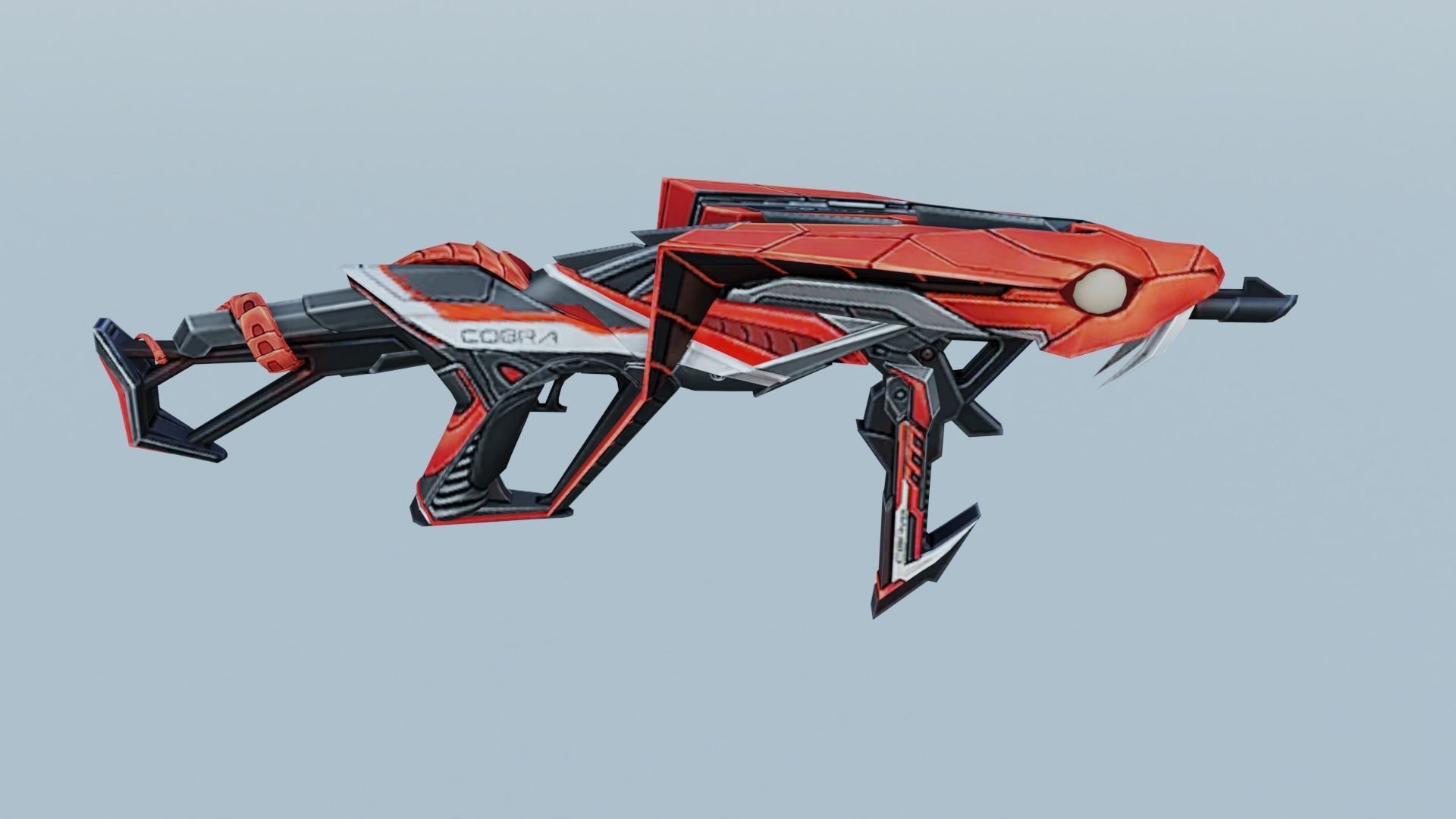 Choose A Weapon To Evolve UMP MP40 SCAR XM8 M1014 AK 3D model_10