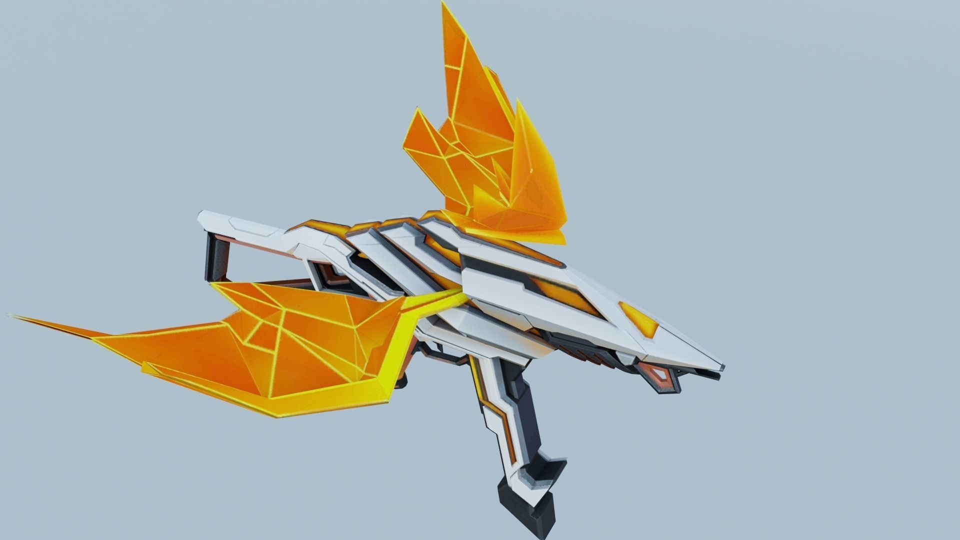 Choose A Weapon To Evolve UMP MP40 SCAR XM8 M1014 AK 3D model_9