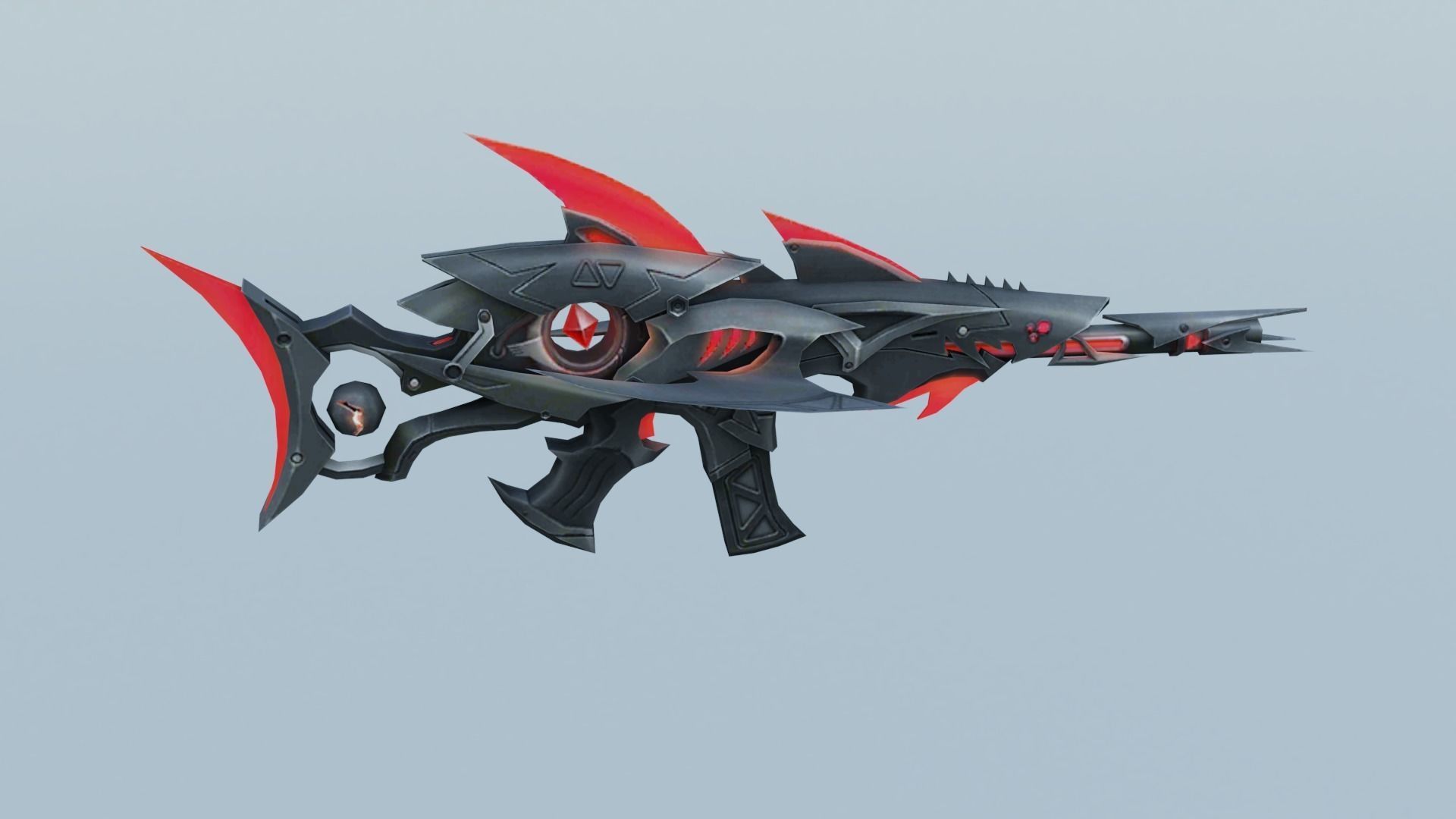 Choose A Weapon To Evolve UMP MP40 SCAR XM8 M1014 AK 3D model_8