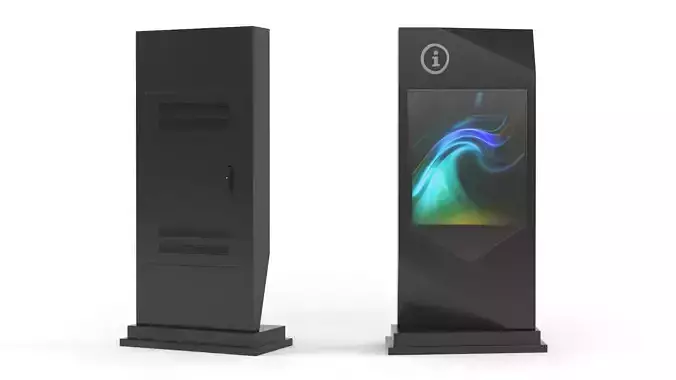 Information Kiosk 3D model