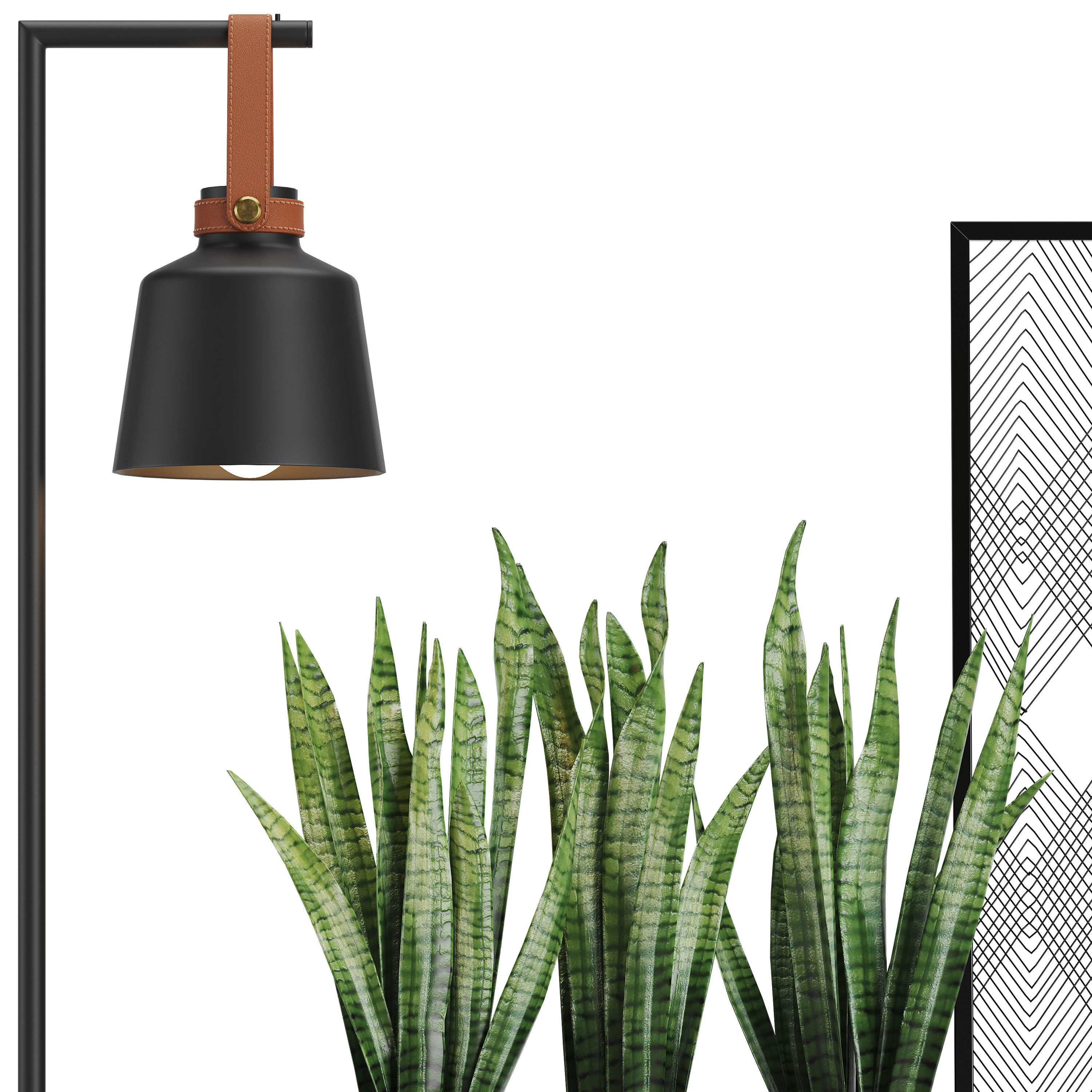 Workplace 02 3D model_3