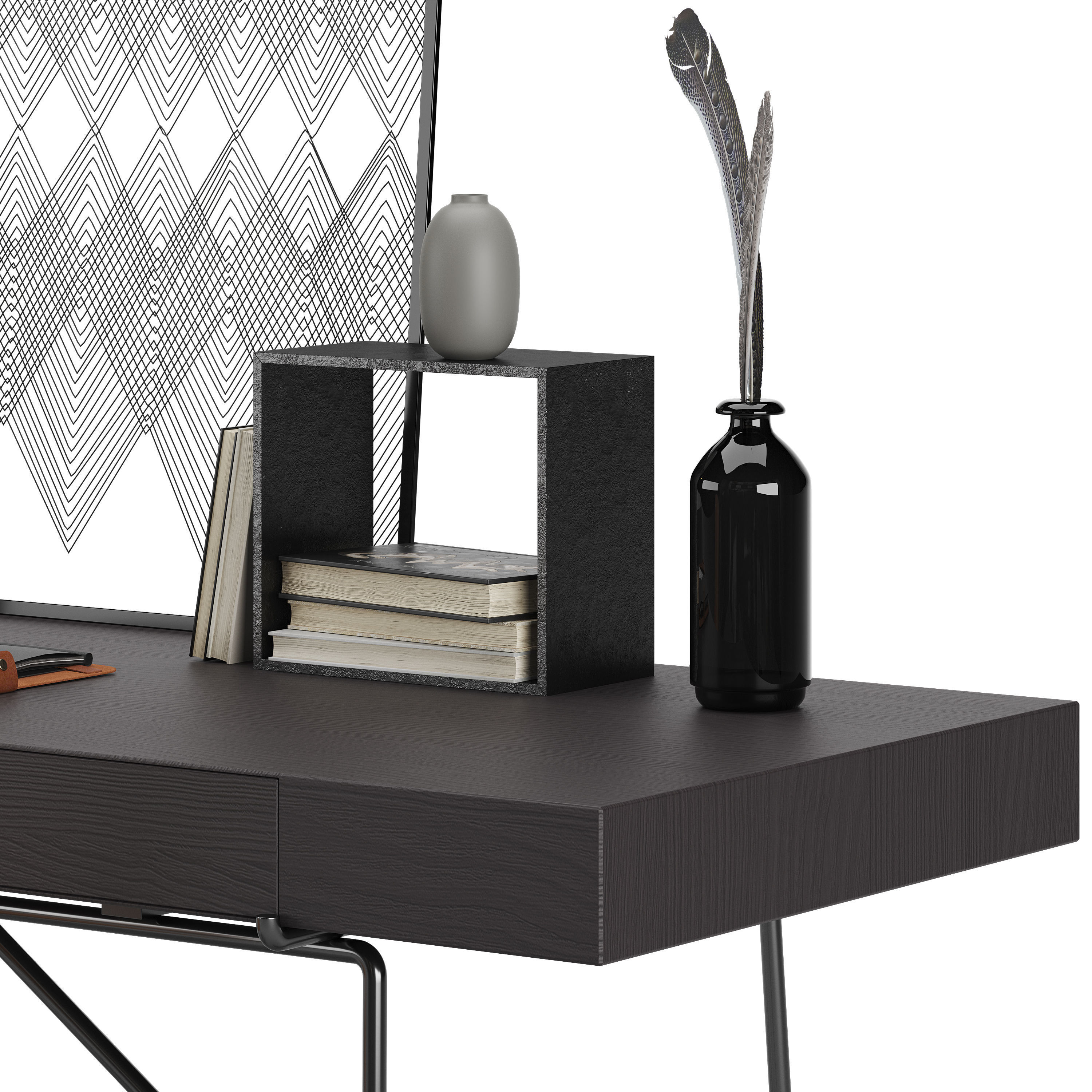 Workplace 02 3D model_2