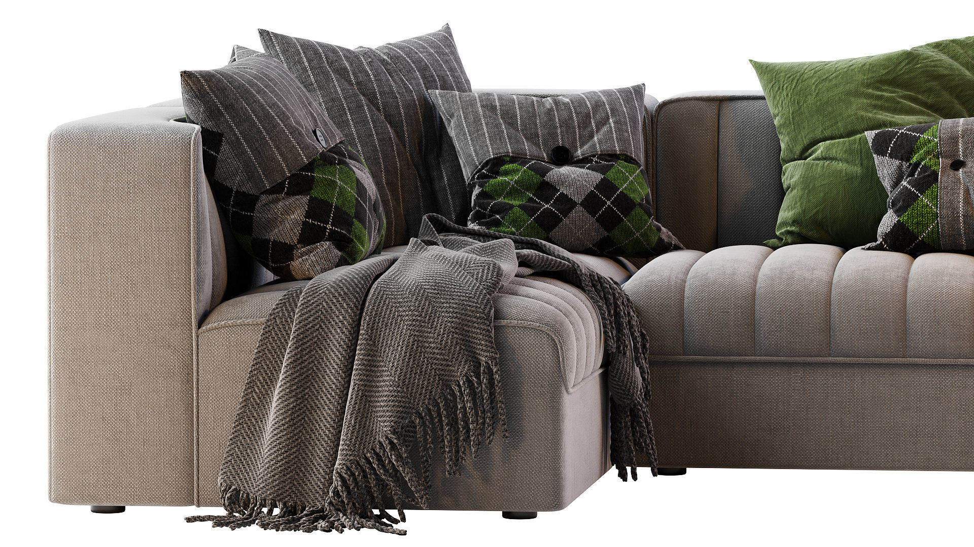 9000 Sofa by ARFLEX 3D model_11