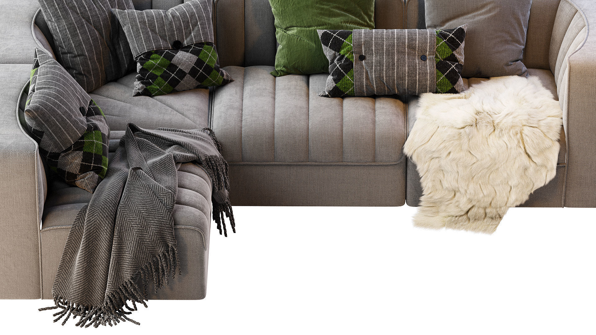 9000 Sofa by ARFLEX 3D model_10