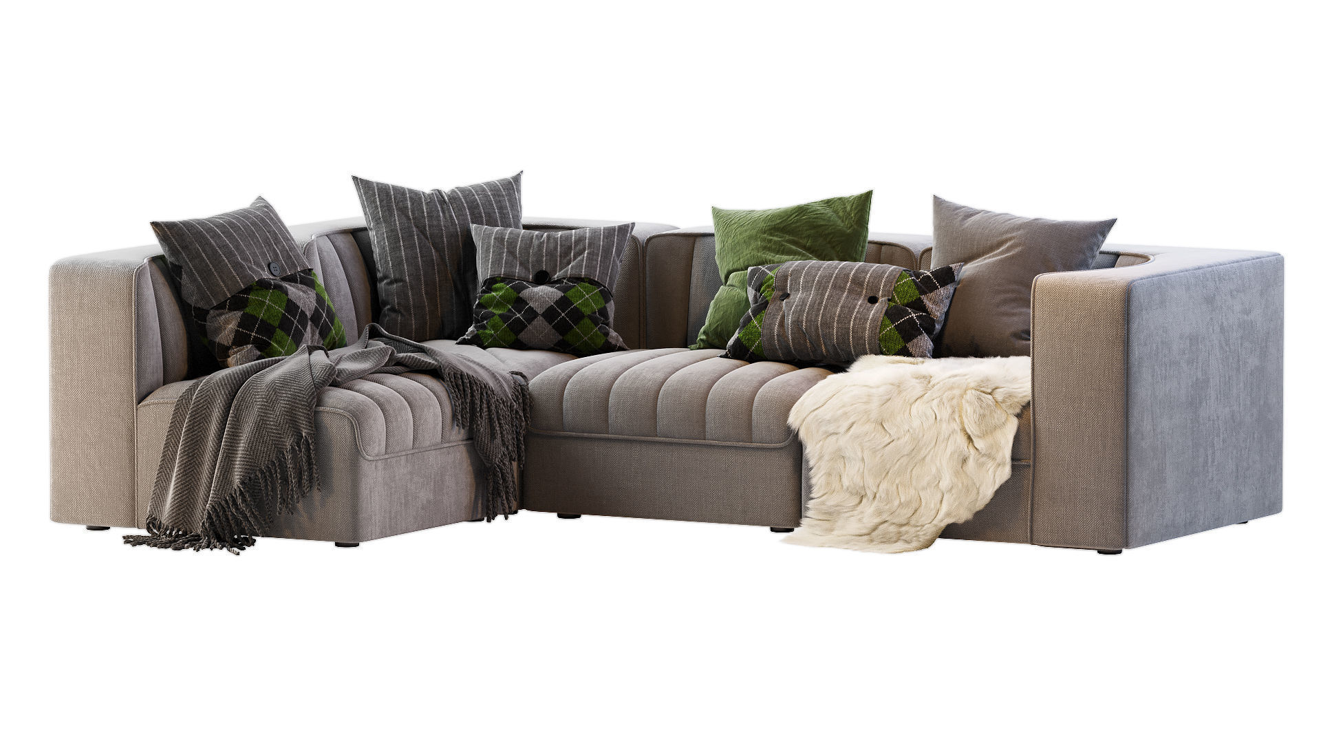 9000 Sofa by ARFLEX 3D model_2