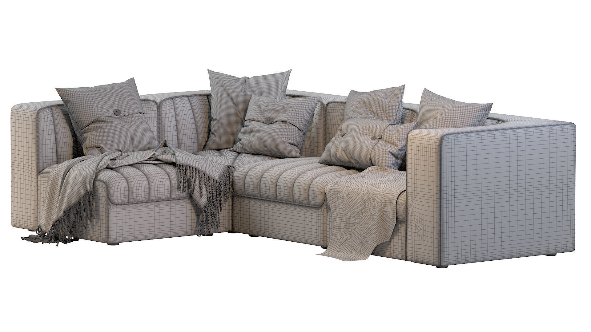 9000 Sofa by ARFLEX 3D model_13