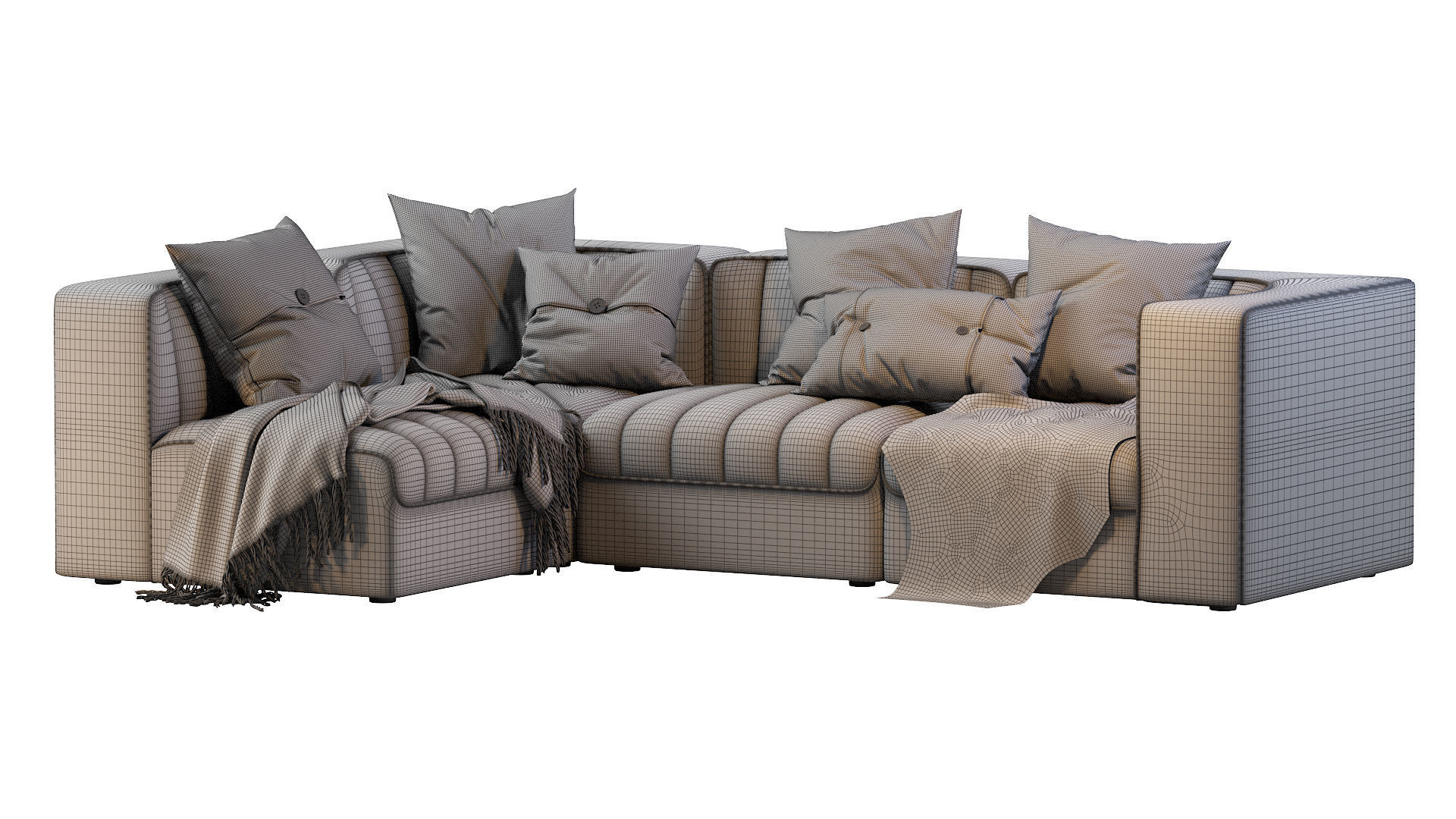 9000 Sofa by ARFLEX 3D model_12