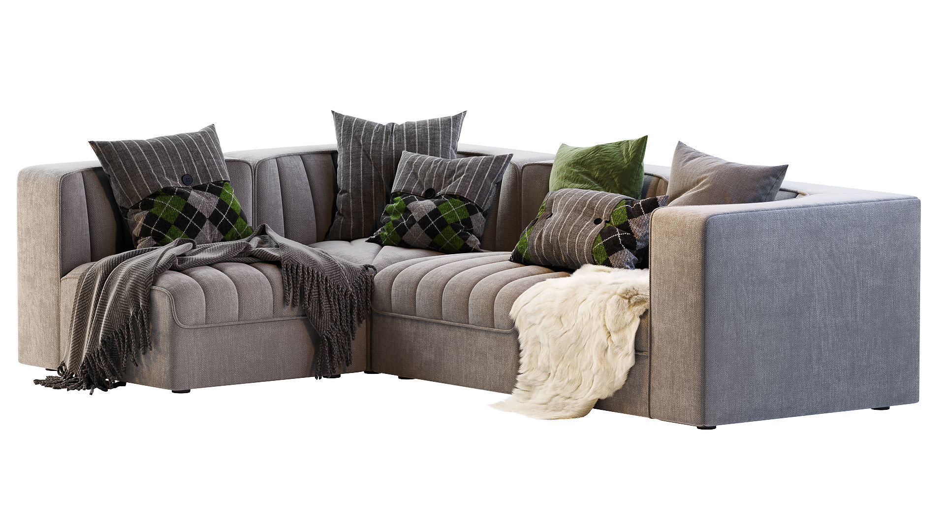 9000 Sofa by ARFLEX 3D model_3