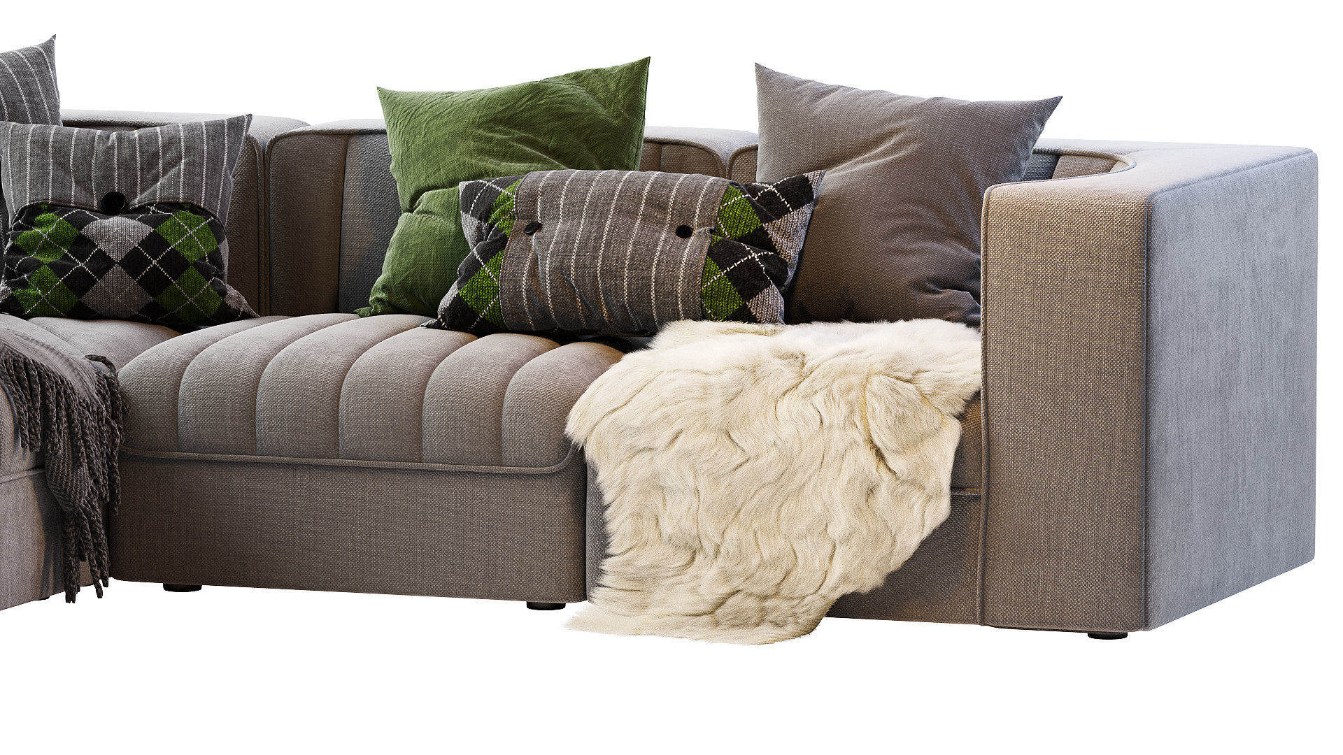 9000 Sofa by ARFLEX 3D model_6