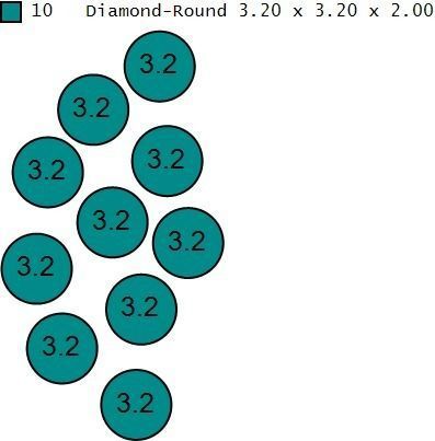 Pomegranate pendant 3D print model_15