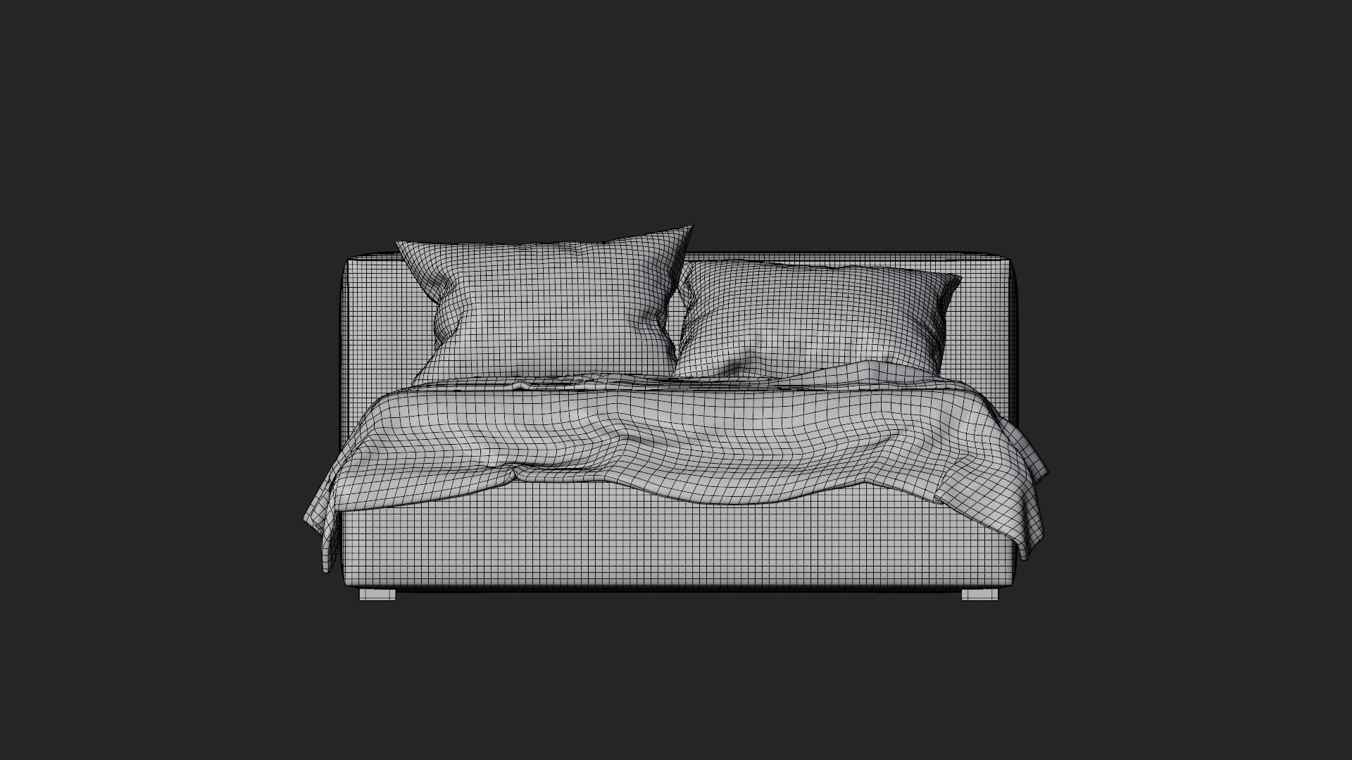 SAMOA BED RELAXED Free 3D model_8