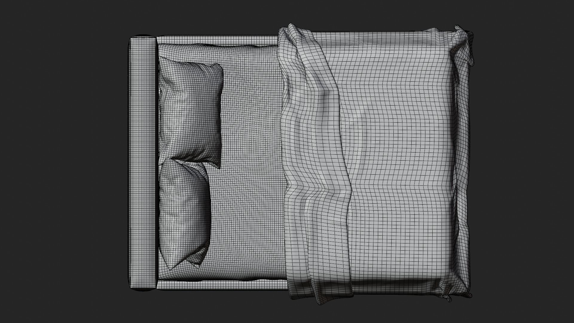 SAMOA BED RELAXED Free 3D model_10