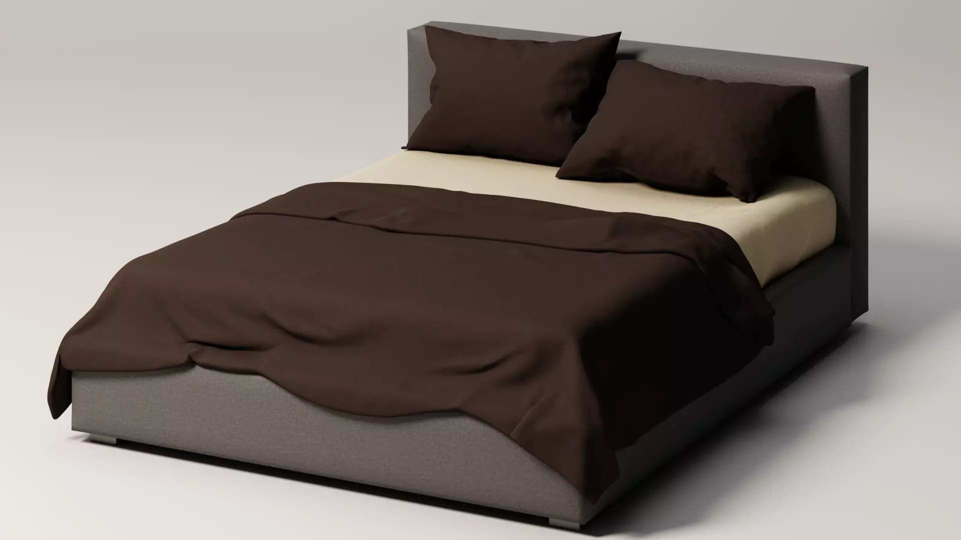 SAMOA BED RELAXED Free 3D model_0