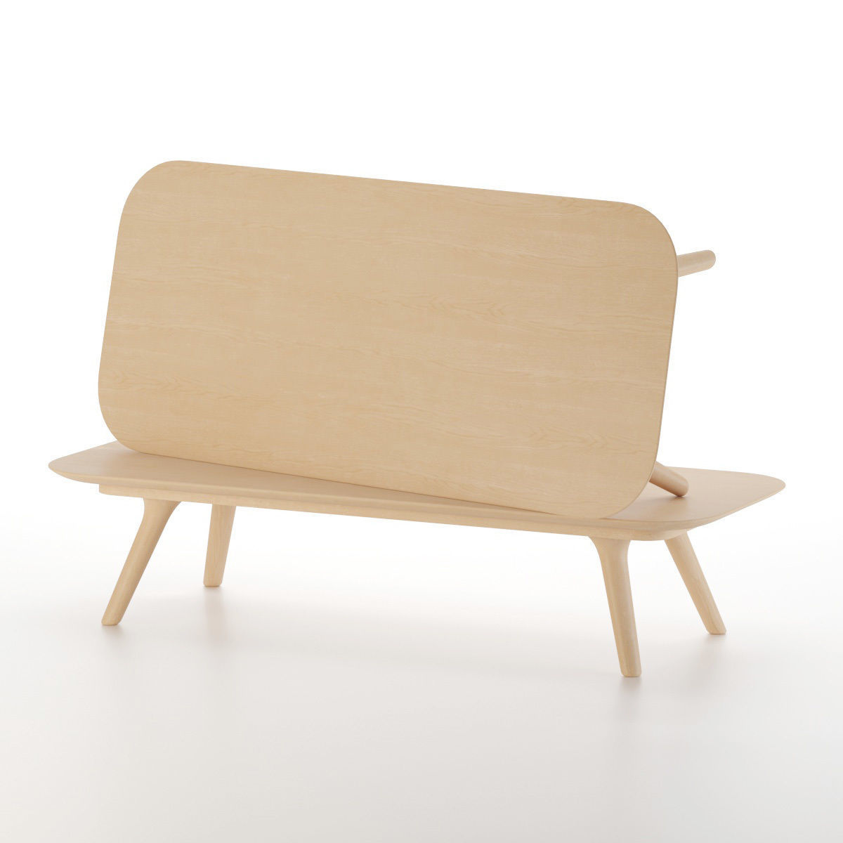 Zio Coffee Table Long 3D model_5