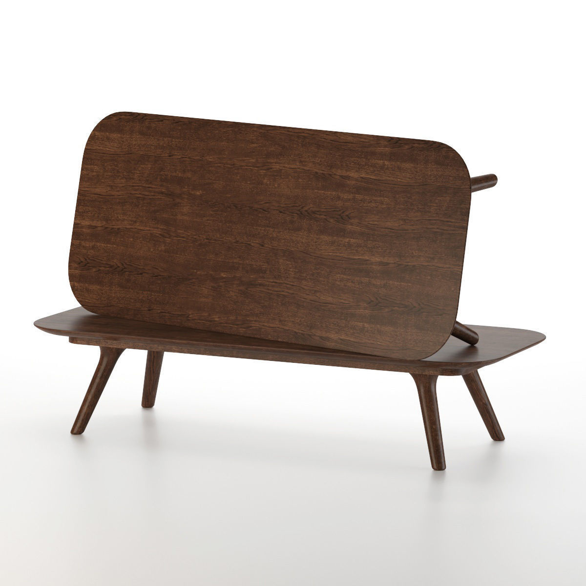 Zio Coffee Table Long 3D model_3