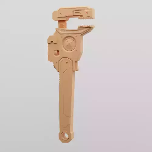 APEX LEGENDS RAMPART HEIRLOOM KEY Wrench 3D print model