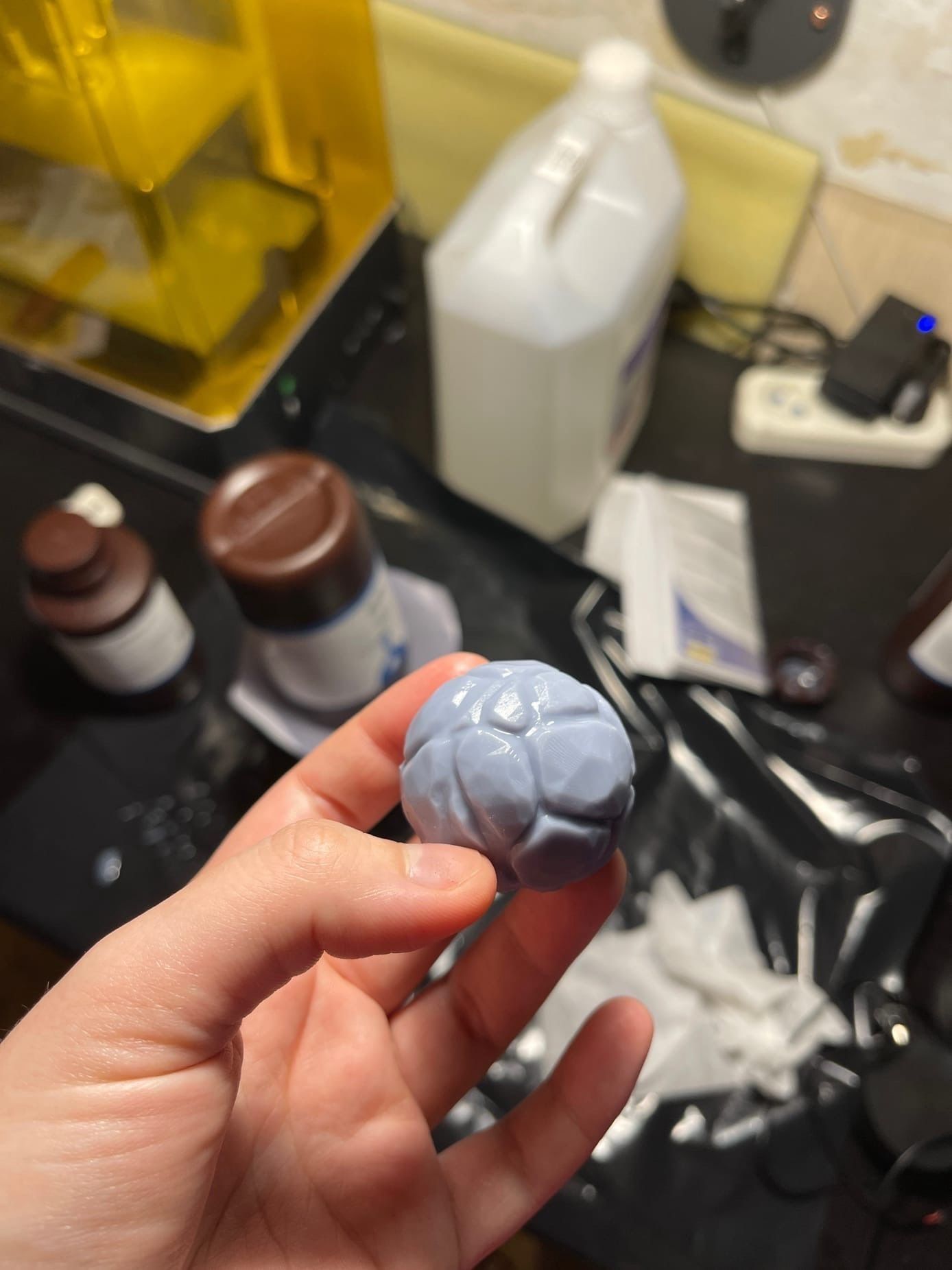  Stylized hextech stone from Arcane League of Legends 3D print model_1