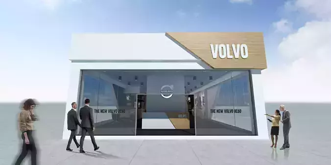 volvo  pop up store 