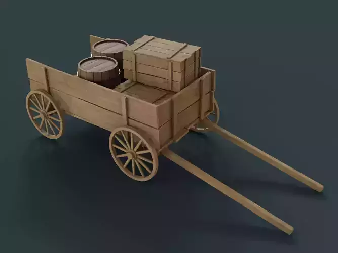 Wooden Cart