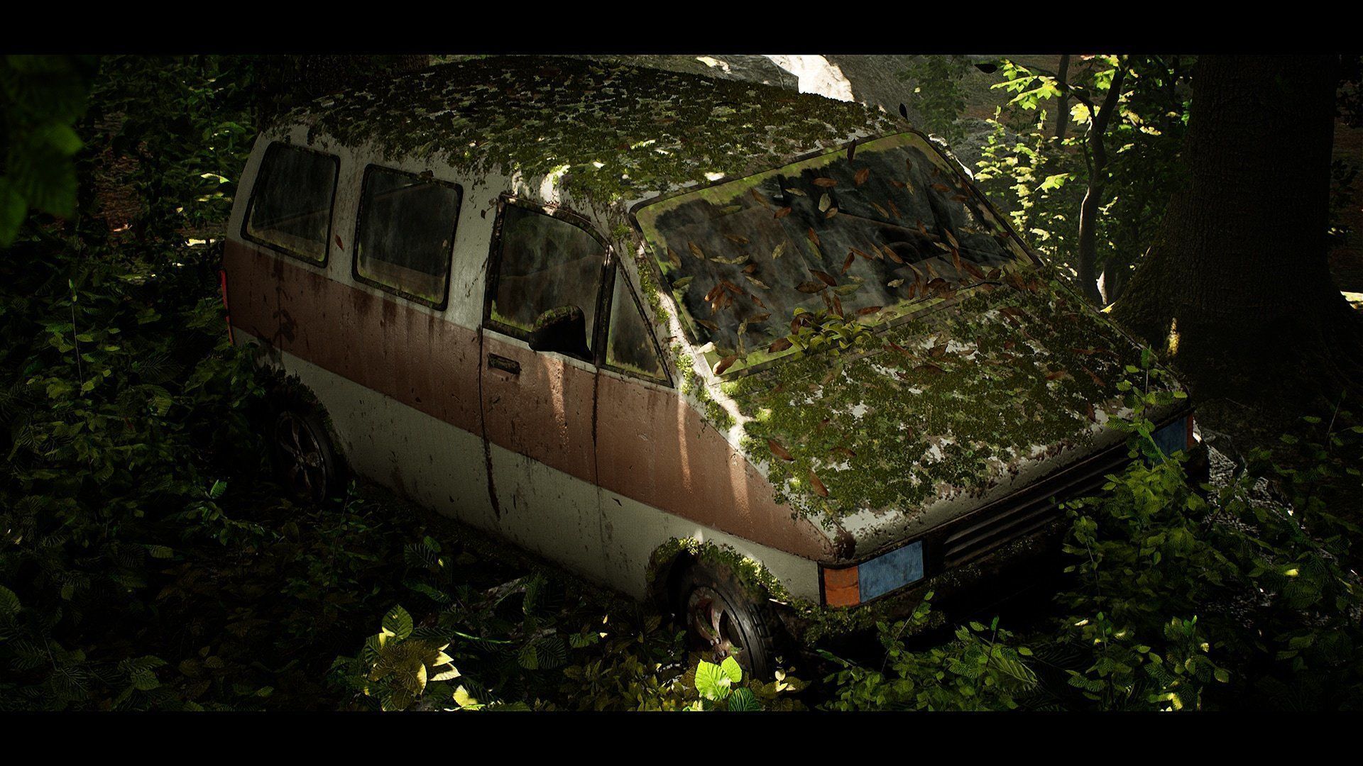 Procedural Vehicles - Van UE4 UE5 Low-poly 3D model_16