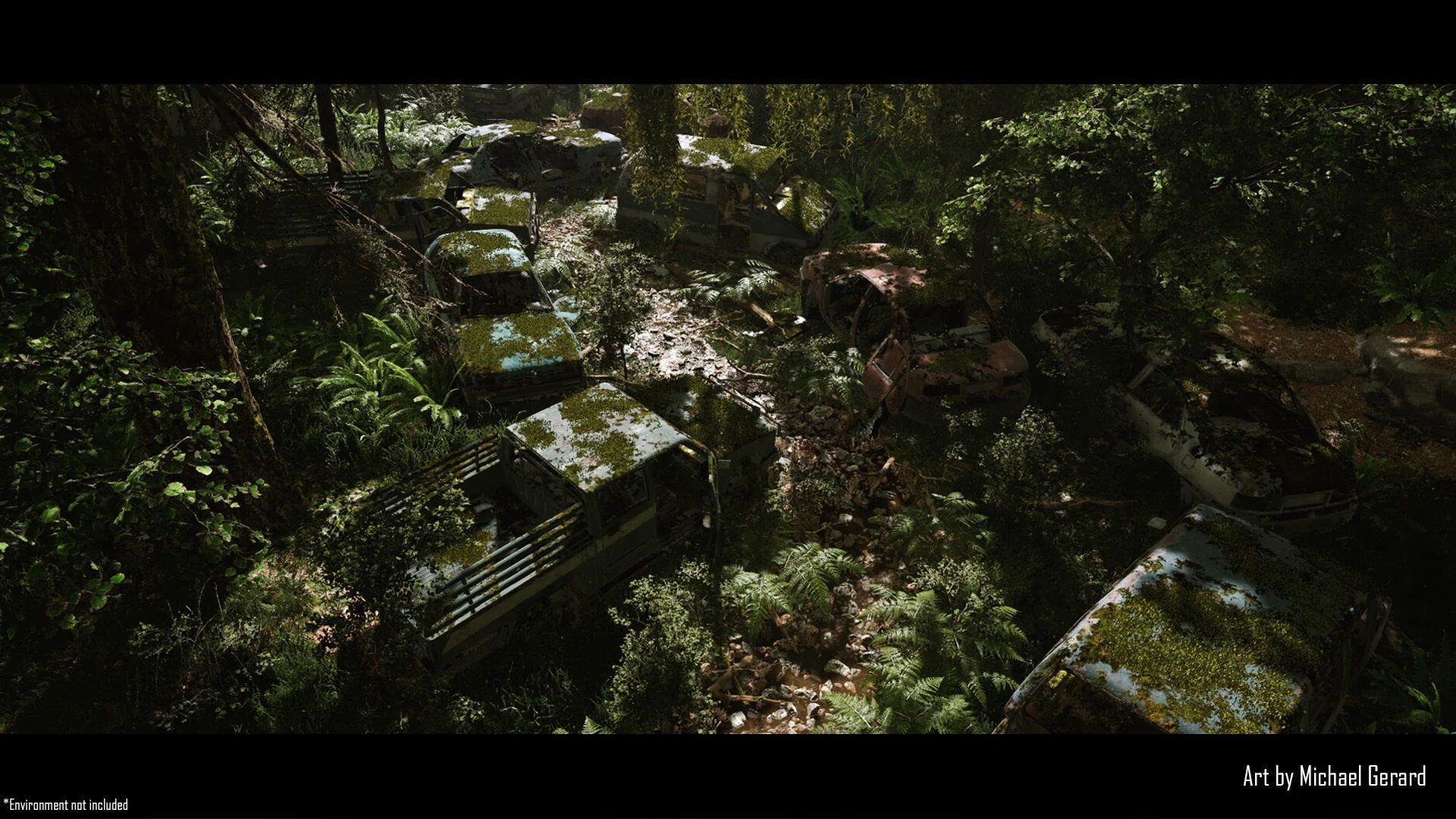 Procedural Vehicles - Van UE4 UE5 Low-poly 3D model_4