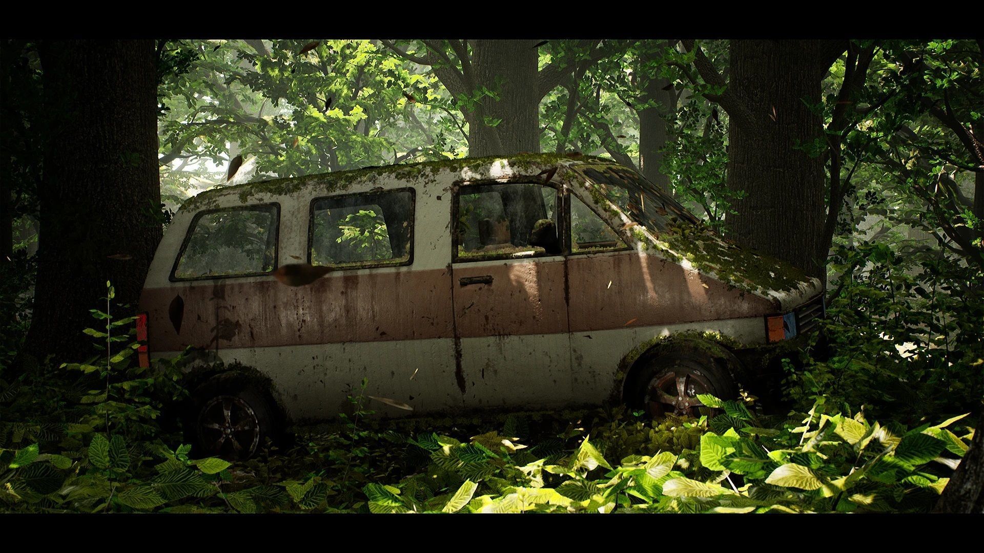 Procedural Vehicles - Van UE4 UE5 Low-poly 3D model_21