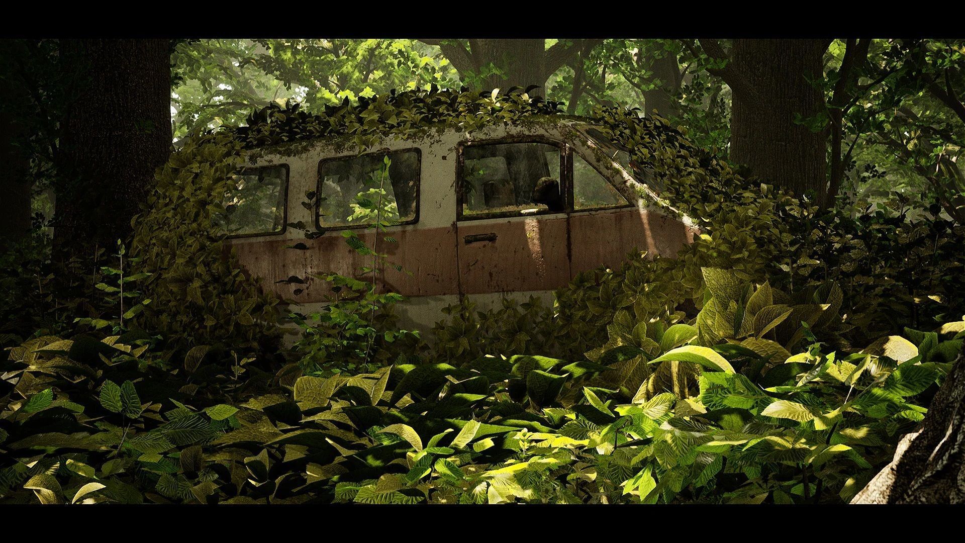 Procedural Vehicles - Van UE4 UE5 Low-poly 3D model_17