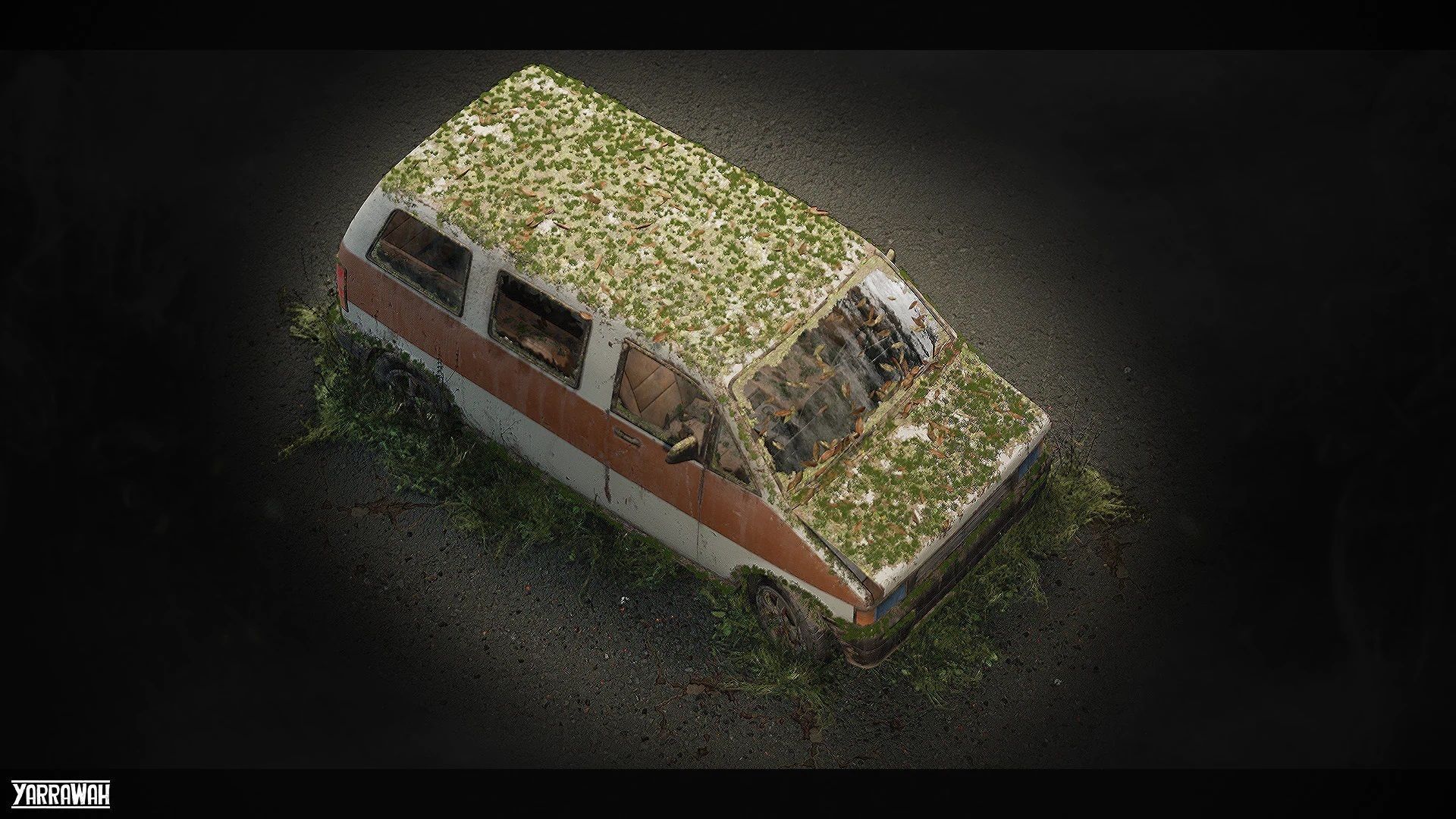 Procedural Vehicles - Van UE4 UE5 Low-poly 3D model_9
