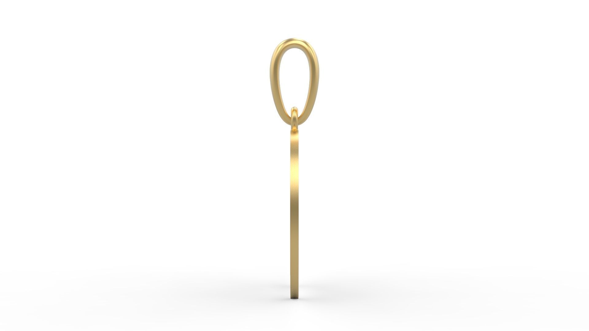 Initial Letters Pendant Boolat A 3D print model_2