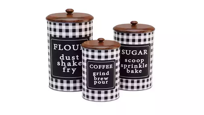 Kitchen Canister Set 15 - Storage