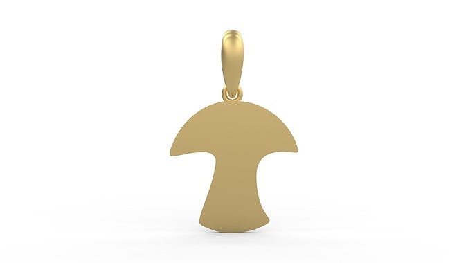 Initial Letters Pendant Boolat T 3D print model