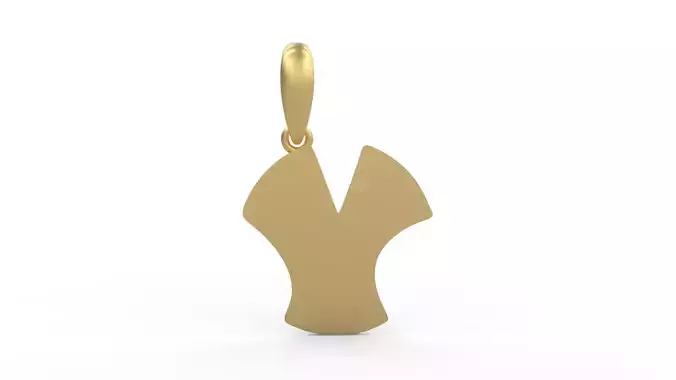 Initial Letters Pendant Boolat Y