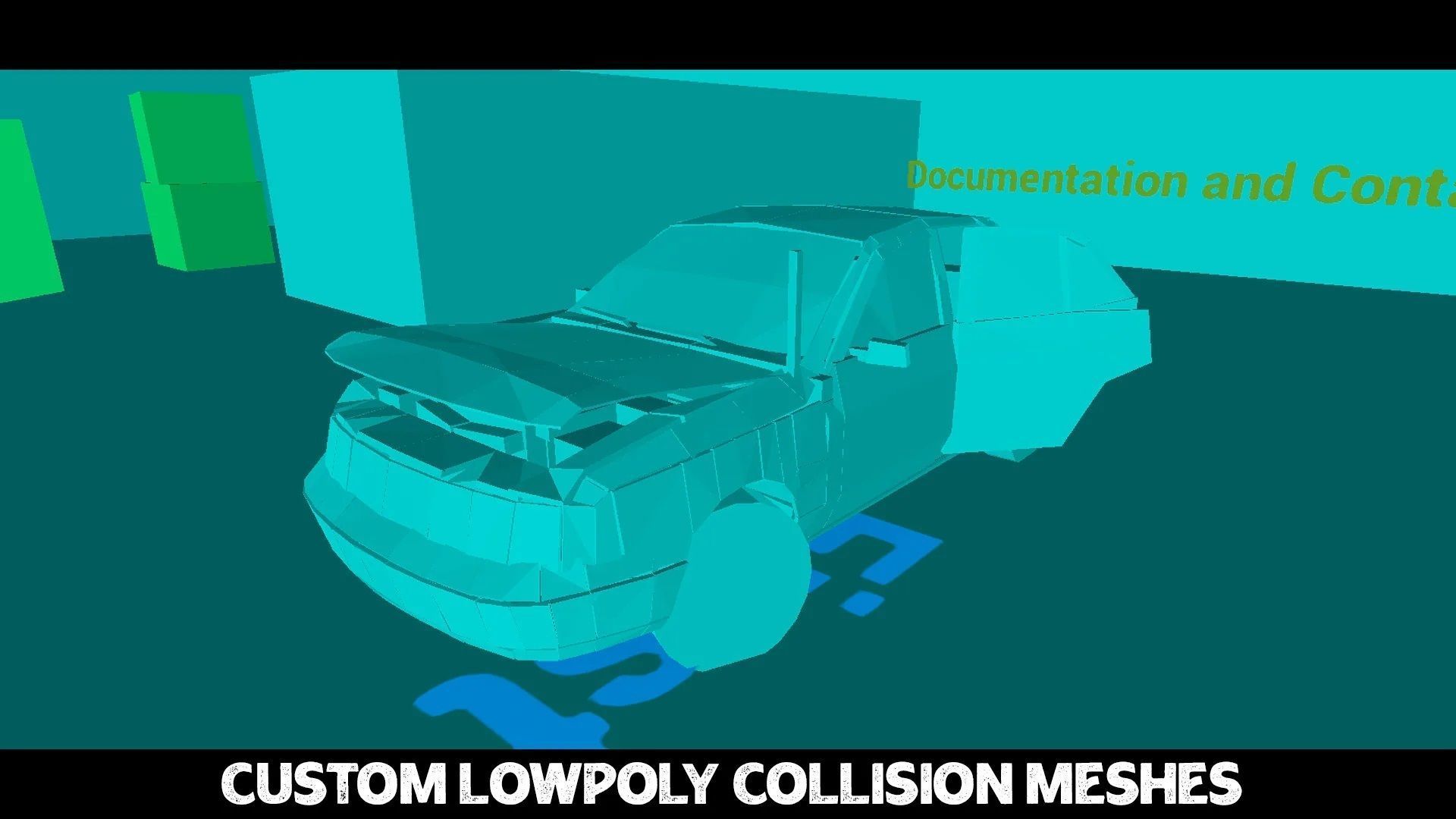 Procedural Vehicles - Sedan-Van Two Pack Low-poly 3D model_7