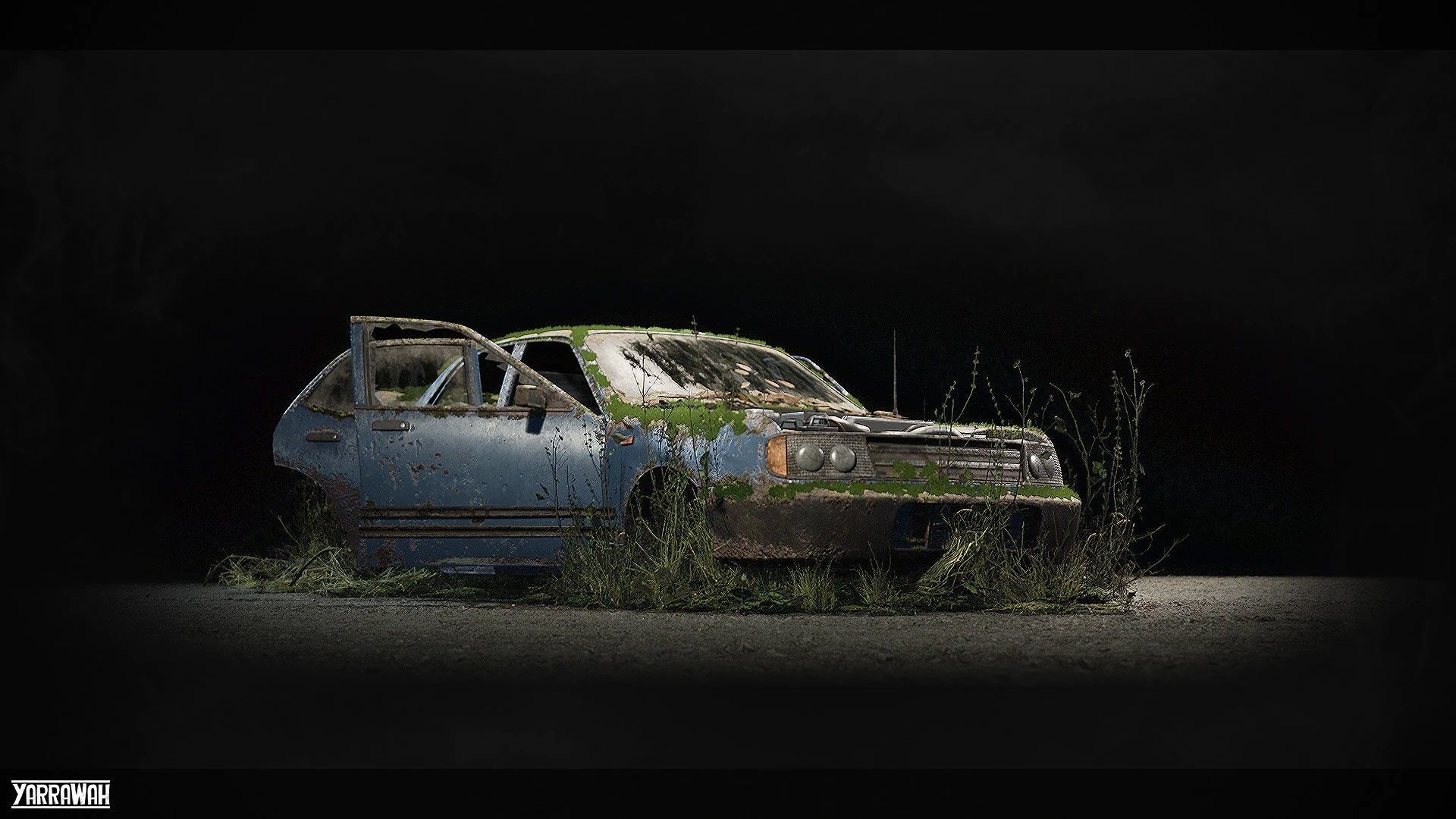 Procedural Vehicles - Sedan-Van Two Pack Low-poly 3D model_25