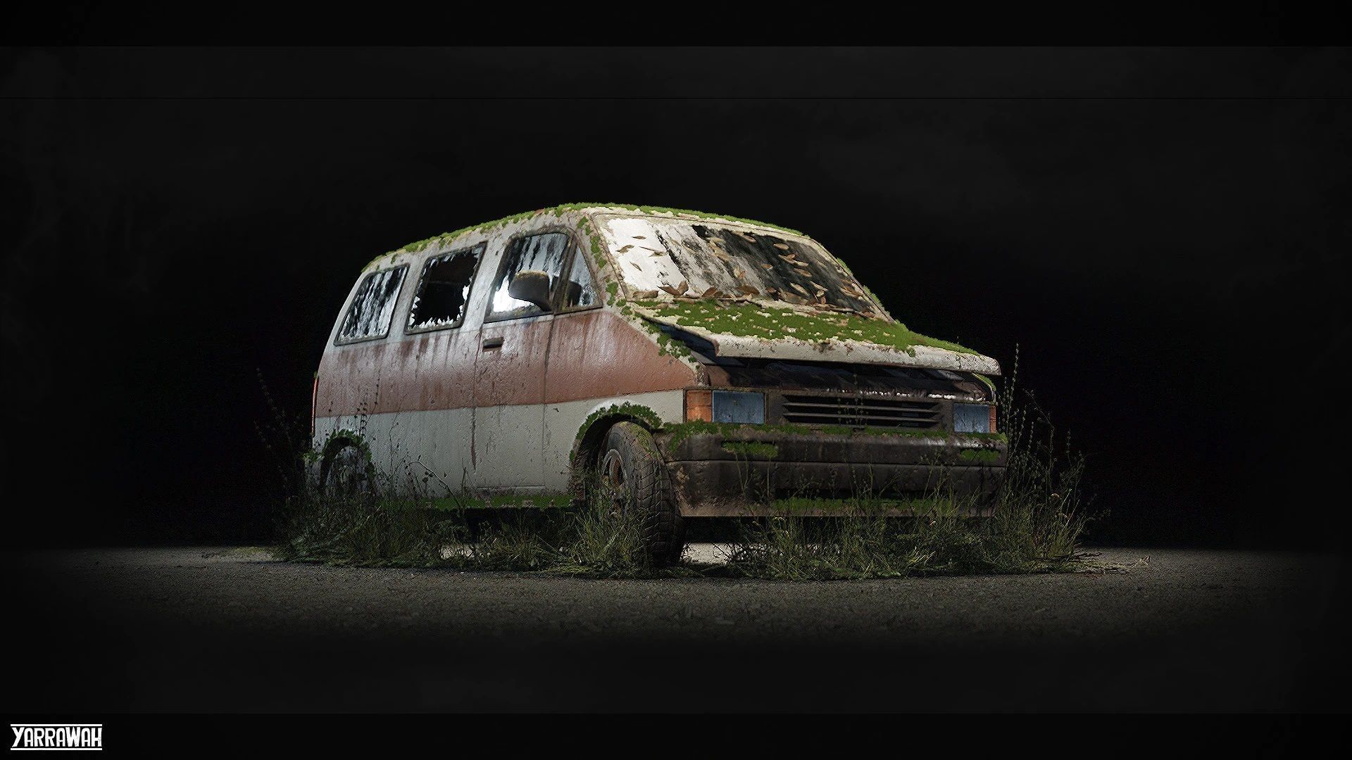 Procedural Vehicles - Sedan-Van Two Pack Low-poly 3D model_19