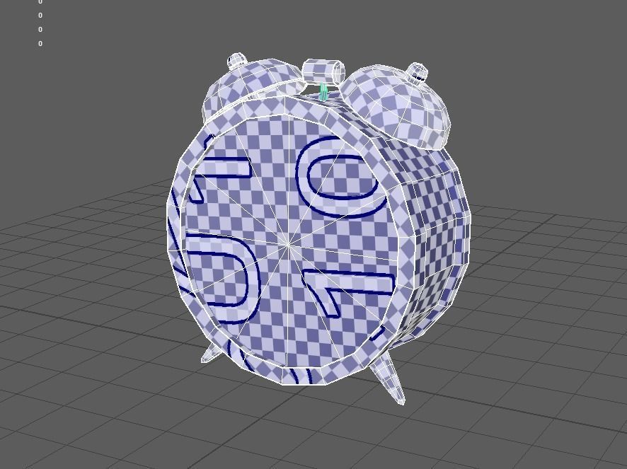 Alarm Clock PBR Low-poly game ready Free low-poly 3D model_18