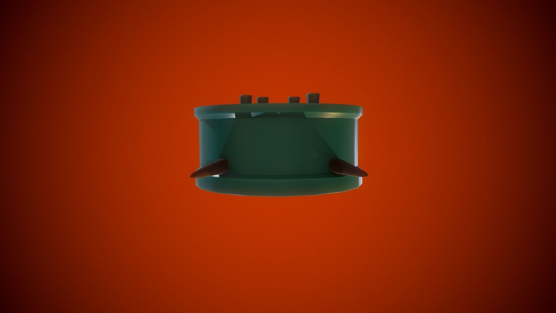 Alarm Clock PBR Low-poly game ready Free low-poly 3D model_11