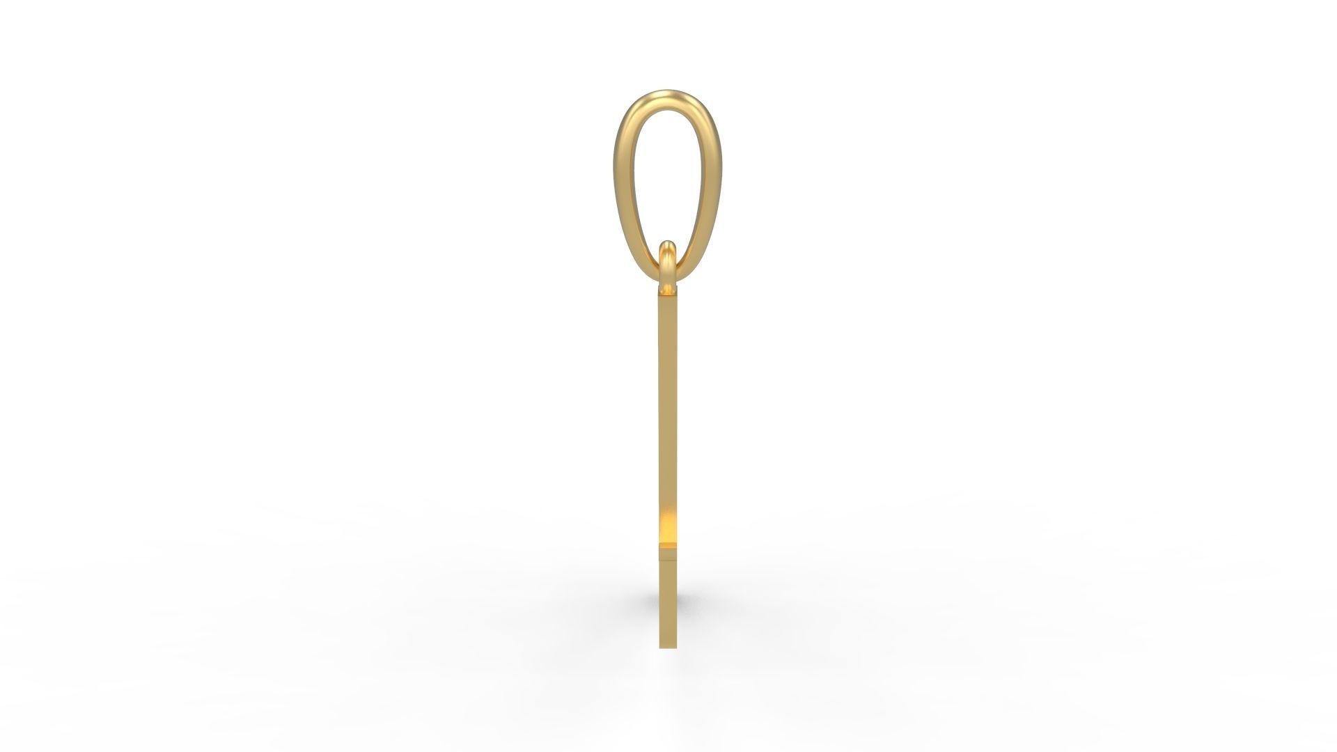 Initial Letters Pendant Brightons A 3D print model_2