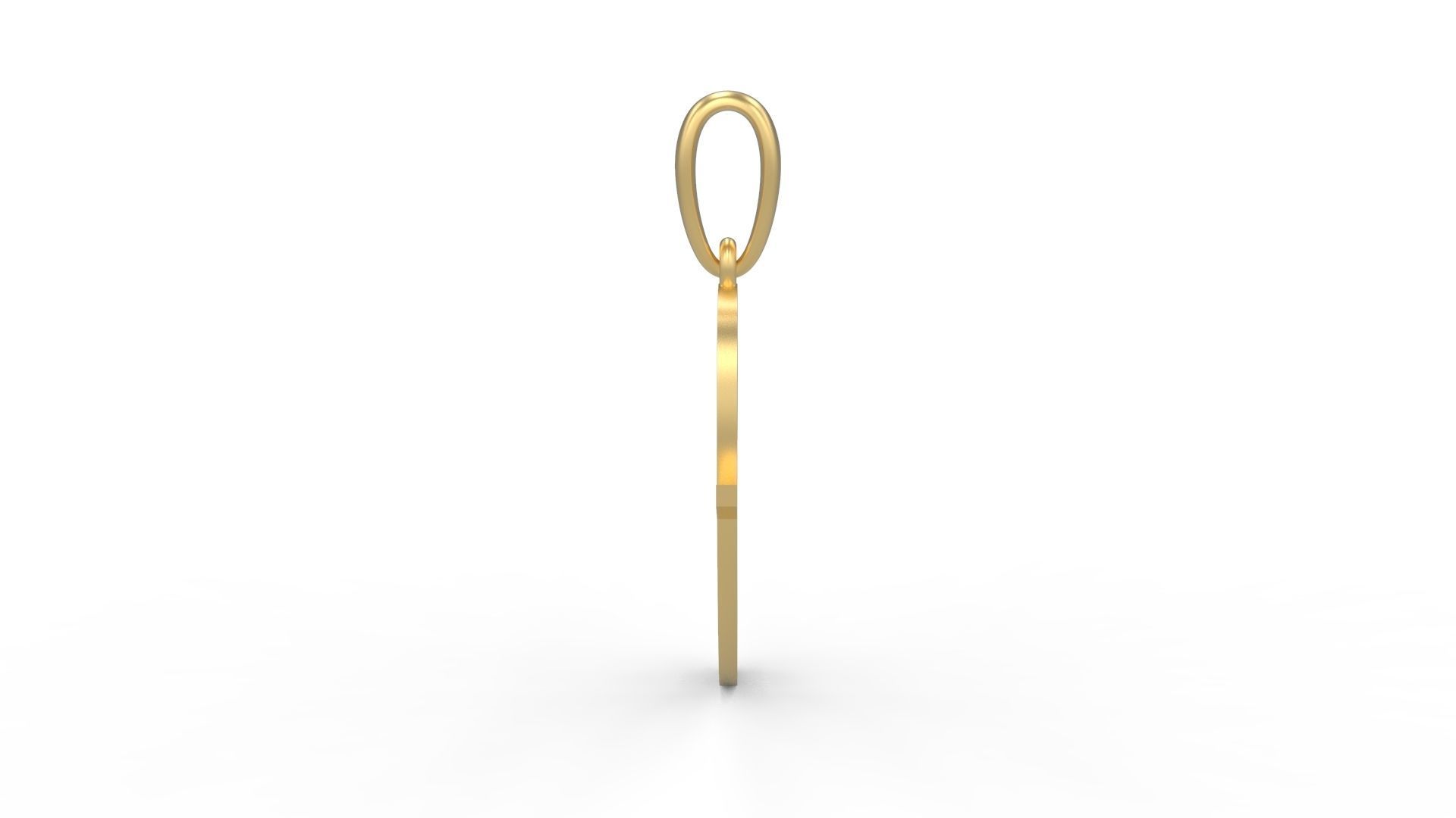 Initial Letters Pendant Brightons D 3D print model_2