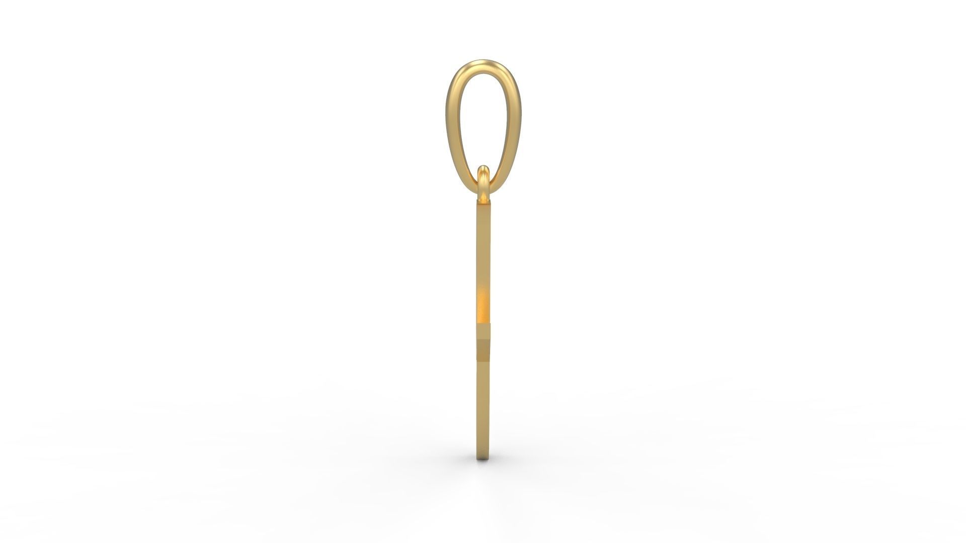 Initial Letters Pendant Brightons J 3D print model_2