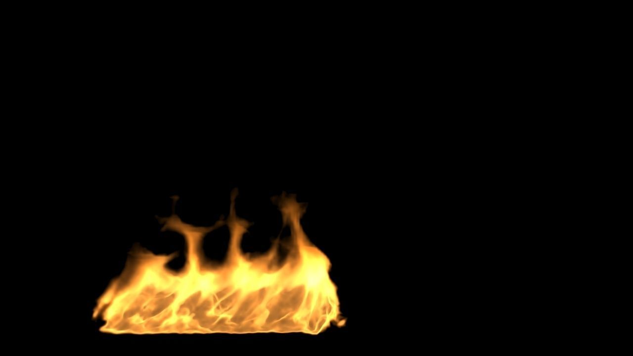 Fire line trails on ground VDB 10 sec 3D model_5