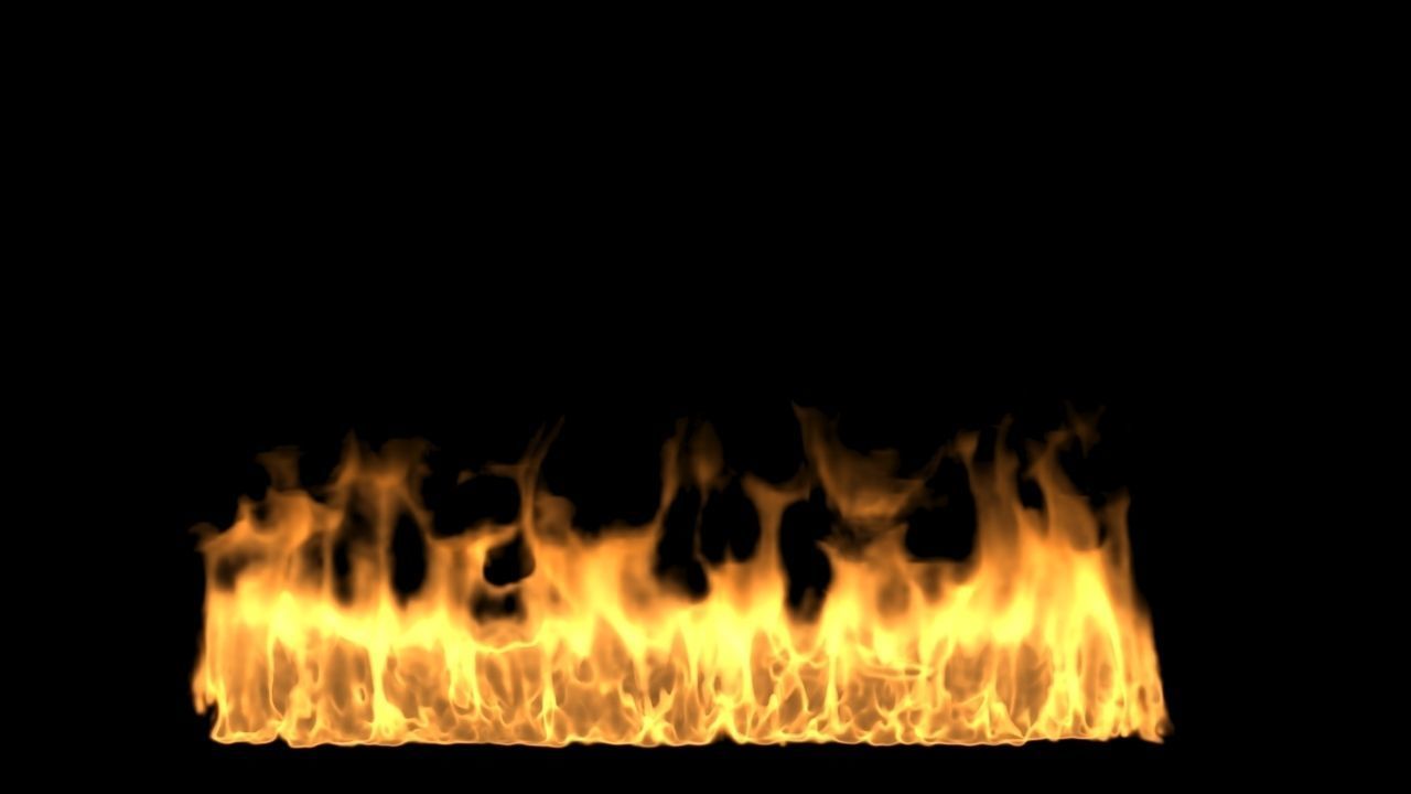 Fire line trails on ground VDB 10 sec 3D model_9