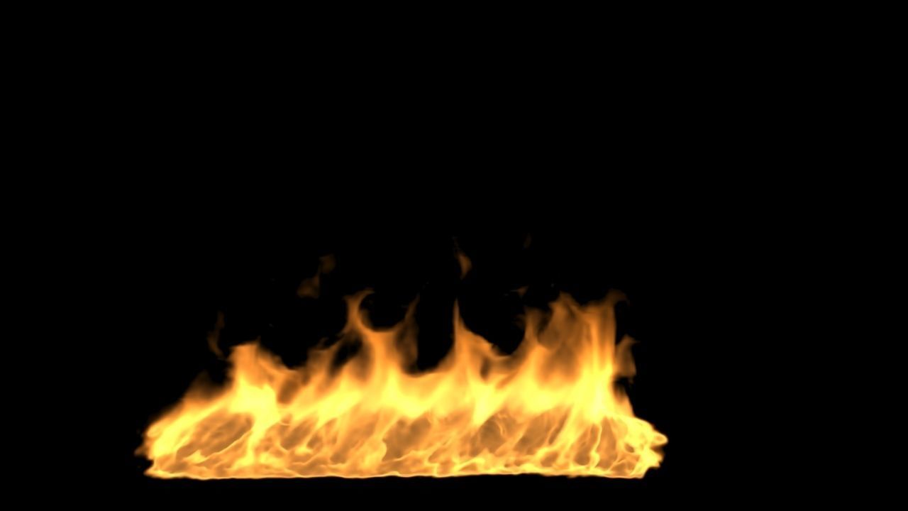 Fire line trails on ground VDB 10 sec 3D model_7