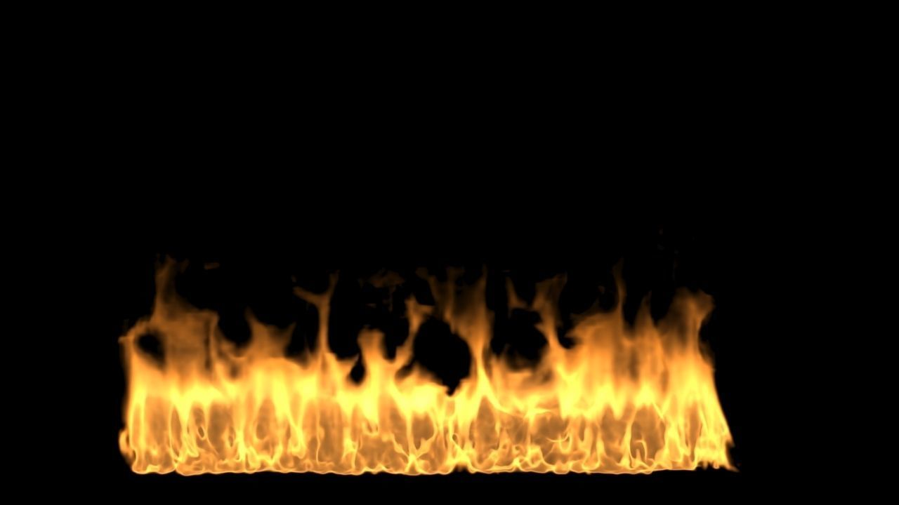 Fire line trails on ground VDB 10 sec 3D model_2