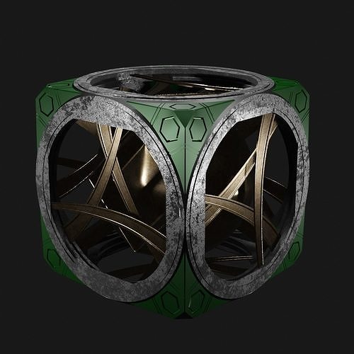Mysterious Cube Dr Strange Spiderman no way home 3D print model