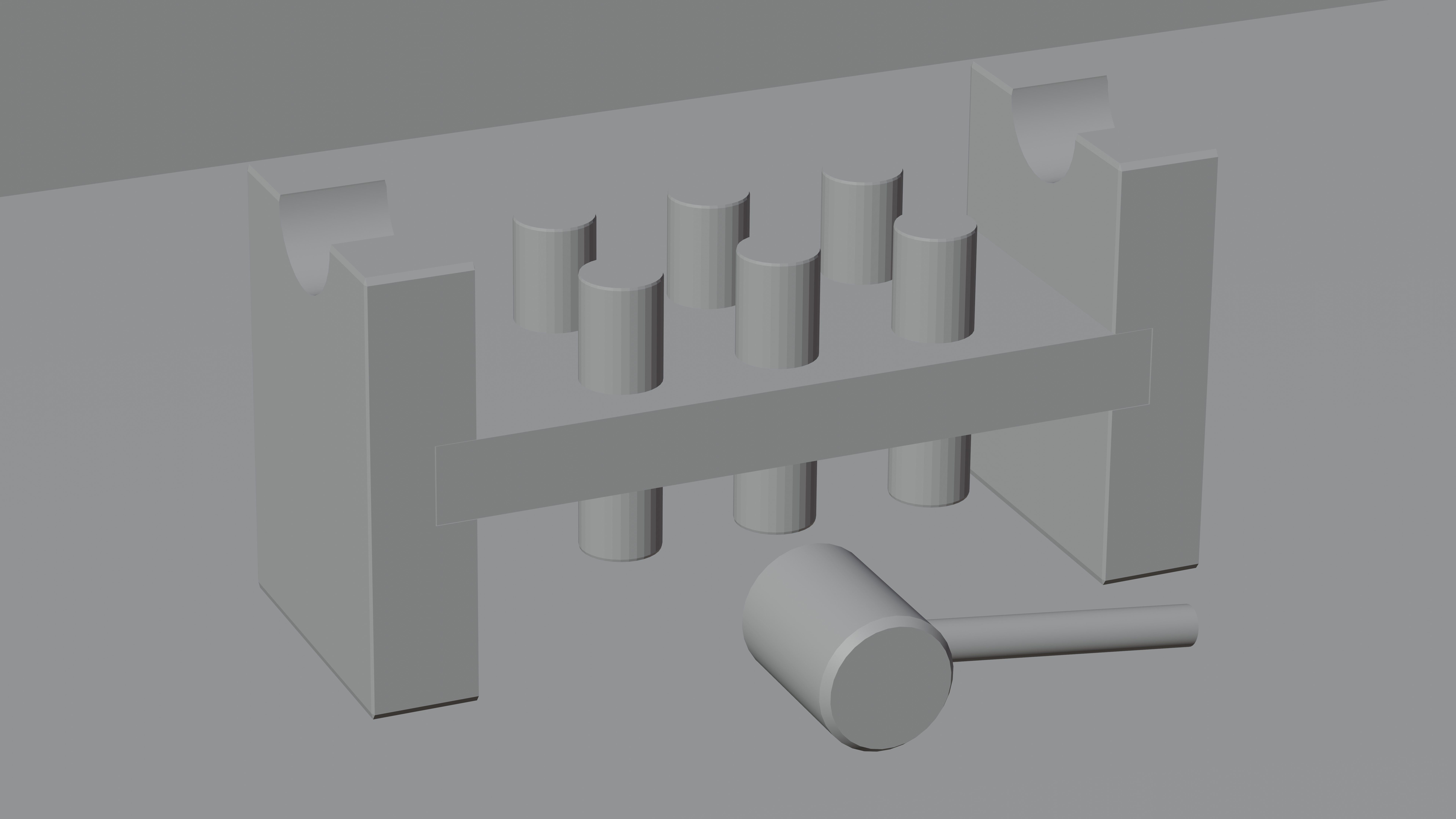 Kids Toys  Low-poly 3D model_1