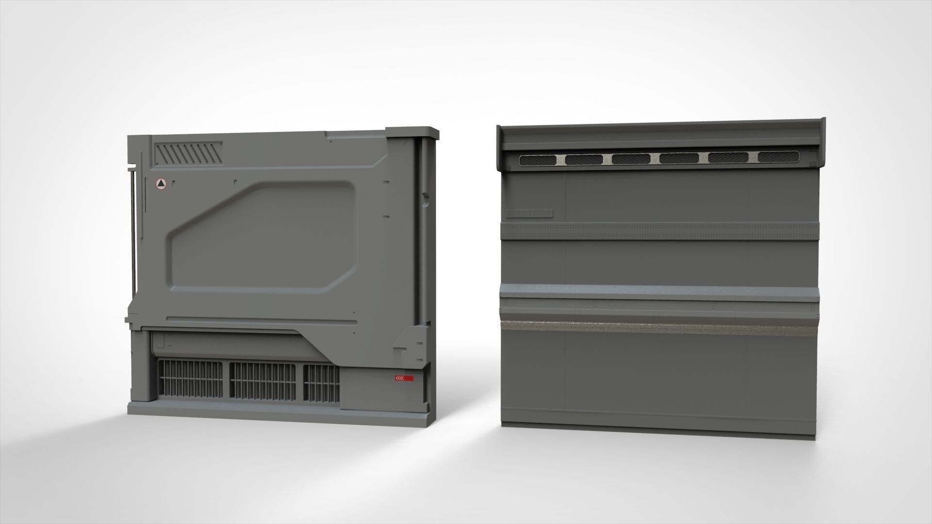 sci-fi Architecture kitbash 35 3D model_22